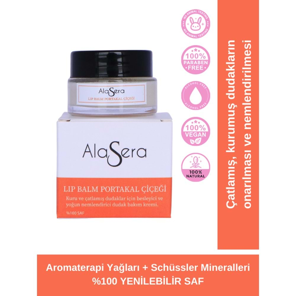 ALASERA LİP BALM PORTAKAL 10 ML